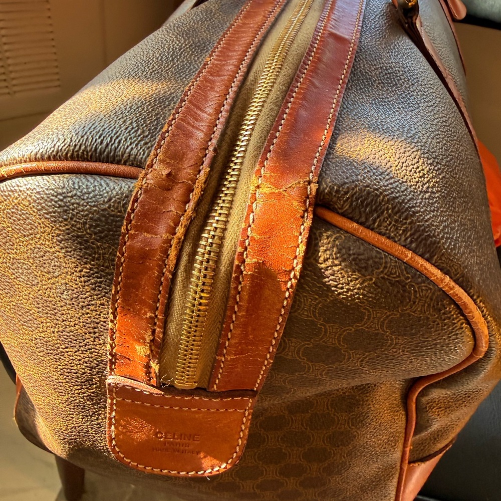 Celine Triomphe Monogram Weekender - Picture 3 of 9